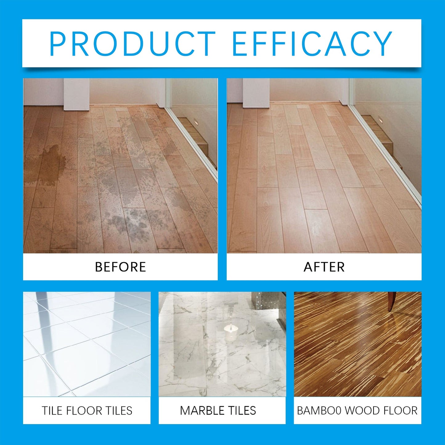 JUE FISH Floor Cleaning Effervescent Tablets Floor tile stain remover, descaler, brightener, polisher, cleaning effervescent tablets