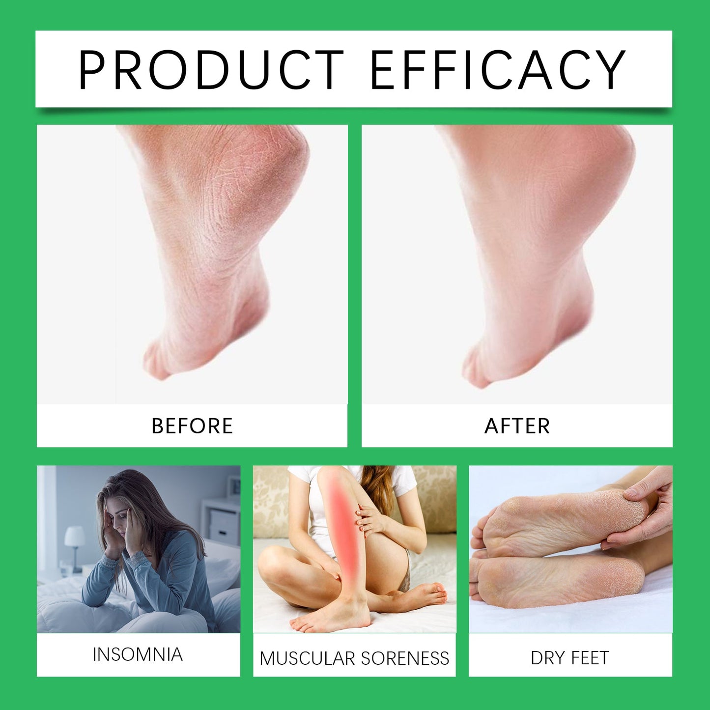 Houkea Foot Soaking Beads Leg Repair Foot Bath Cleansing, Moisturizing, Skin Tightening Body Care Gel Beads