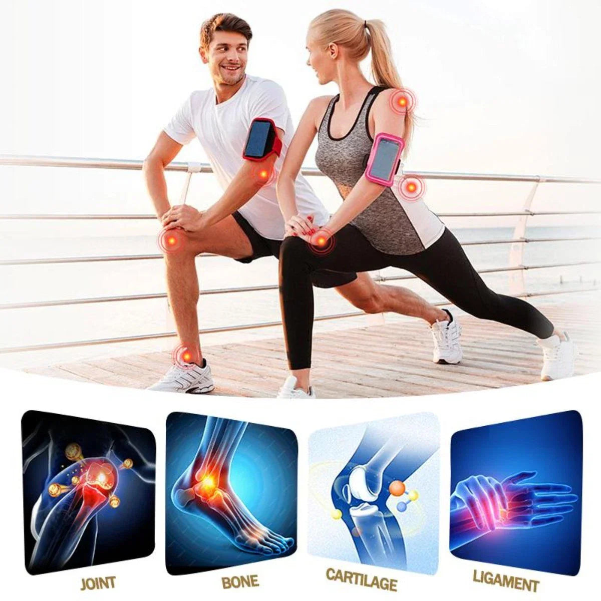 FUNRICH Joint Health Supplement – Glucosamine, Chondroitin, MSM & Turmeric