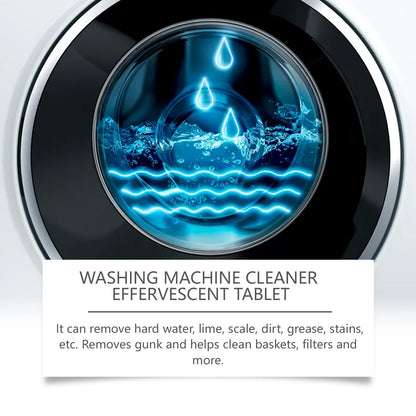 Jakehoe Washing machine cleaning tablets Drum-type washing machine tank cleans dirt, removes odors, and leaves a pleasant fragrance