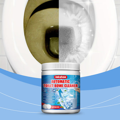 Jakehoe Toilet cleaner tablets Toilet cleaner for eliminating odors and removing urine stains, cleans stubborn toilet stains