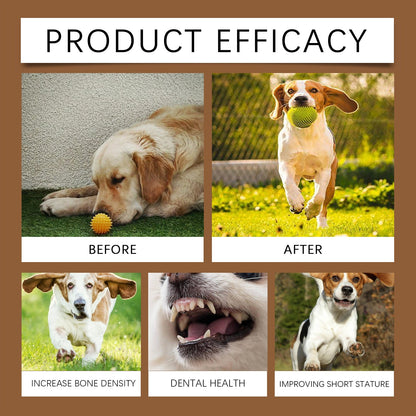 Yegbong Calcium Tablets for Dogs Pet Vitamin Supplement Oral Care Dietary Health Nutrition Calcium Tablets