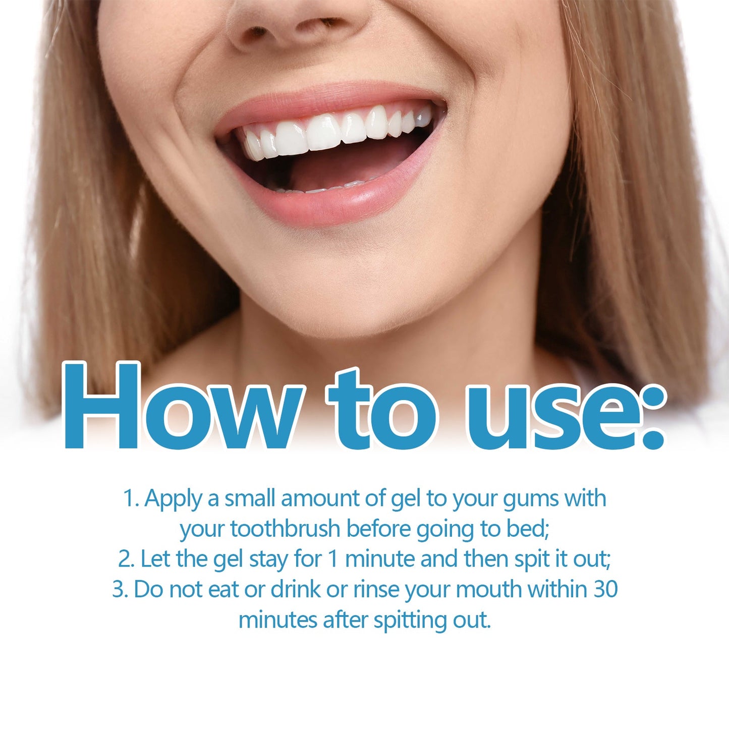 EELHOE Gum Oral Gel Pen Cleans dental stains, protects gums, whitens teeth, oral care gel pen