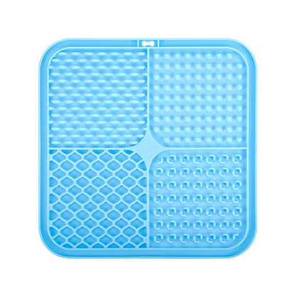 Silicone pet licking pad