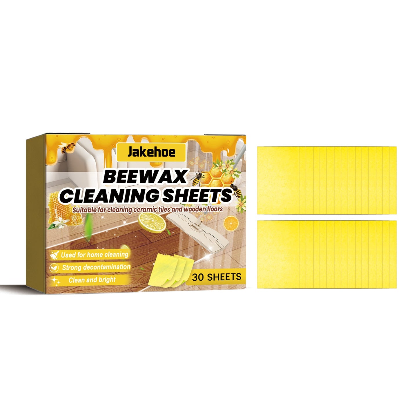 Jakehoe Floor Cleaning Plate Household Floor Stain Removal, Descaling, and Brightening Multi-Function Cleaning Pads