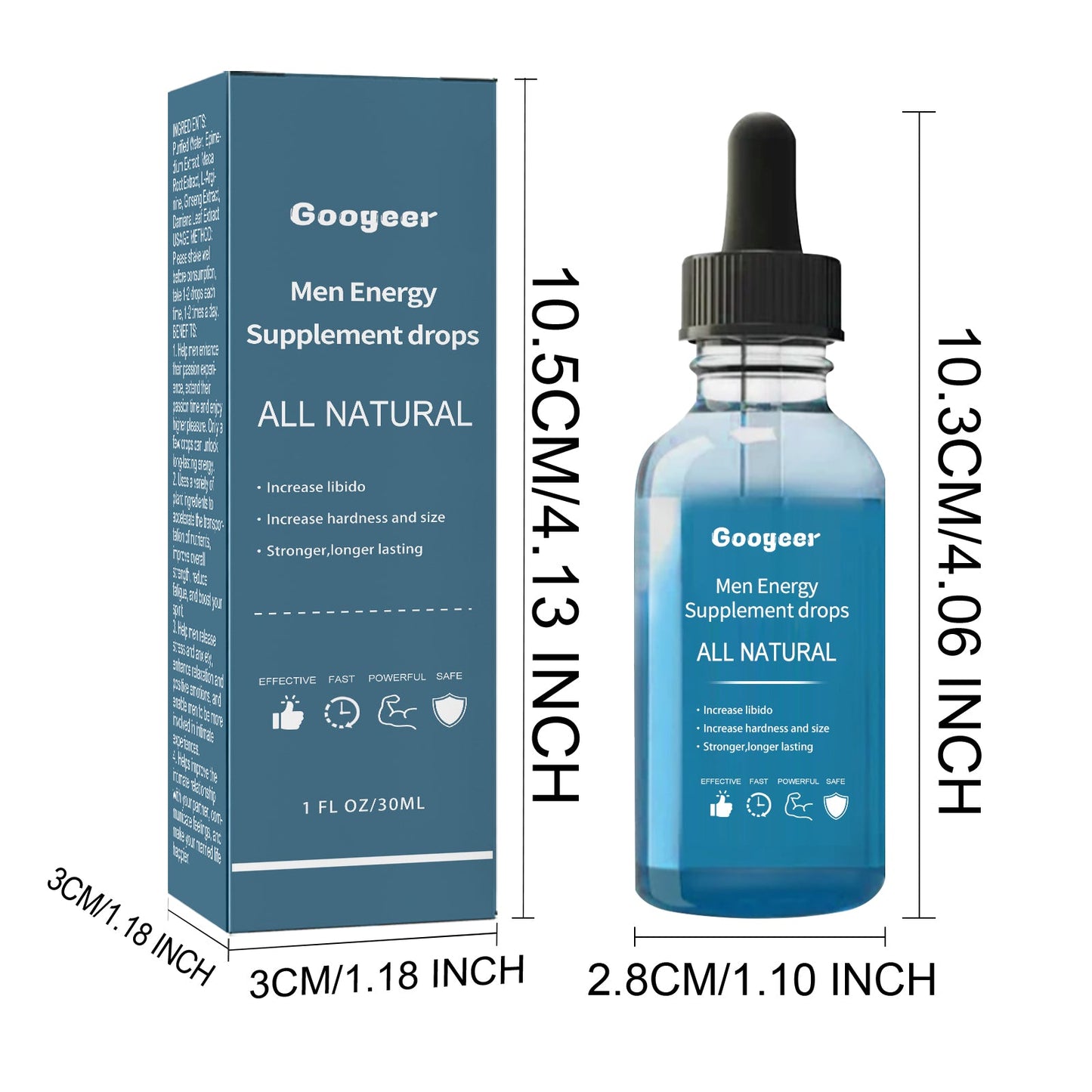 Googeer  Male Enhancement Supplement Drops Male Energy Supplement