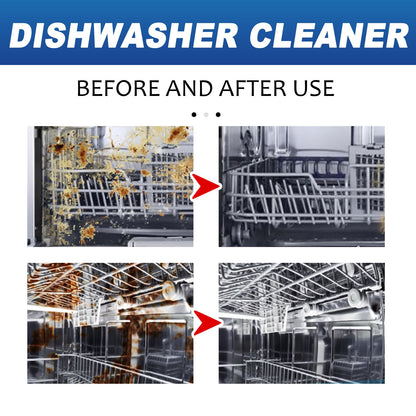 Jakehoe Dishwasher cleaning tablets Dishwasher-specific detergent and brightener for cleaning, removing grease and dirt