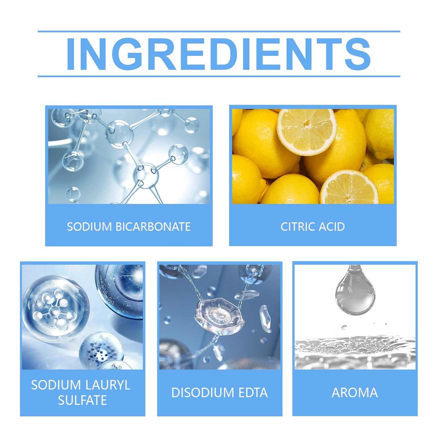 Jaysuing Washing machine stain remover effervescent tablets Washing machine detergent for descaling, stain removal, and odor elimination