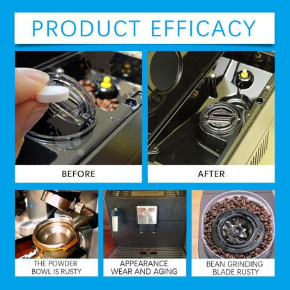 Jakehoe Coffee machine cleaning tablets Special cleaning tablets for coffee machines to remove stains, scale, and for maintenance and renovation