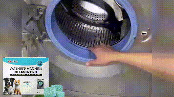 Jakehoe Washing machine cleaning tablets Cleaning the washing machine drum for household use, removing stains and scale