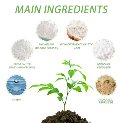Yegbong Plant Nutrients Flower pot plants, lawn, green leaf plants, fertilizer, root growth nutrient