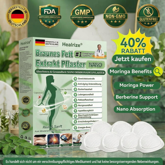 𝑶𝒇𝒇𝒊𝒛𝒊𝒆𝒍𝒆𝒓 𝑺𝒉𝒐𝒑 | ✨𝐇𝐞𝐚𝐥𝐫𝐢𝐳𝐞® Braunes Fett-Extrakt-Nanomikronadel-Patch (𝙀𝙞𝙣𝙢𝙖𝙡 𝙚𝙞𝙣𝙢𝙖𝙡 𝙩𝙖𝙜 𝙖𝙢 𝙏𝙖𝙜, 𝙨𝙞𝙘𝙝𝙩𝙚 𝙑𝙚𝙧𝙖𝙣𝙙𝙚𝙧𝙪𝙣𝙜𝙚𝙣 𝙣𝙖𝙘𝙝 7 𝙏𝙖𝙜𝙚𝙣)🐦‍🔥08