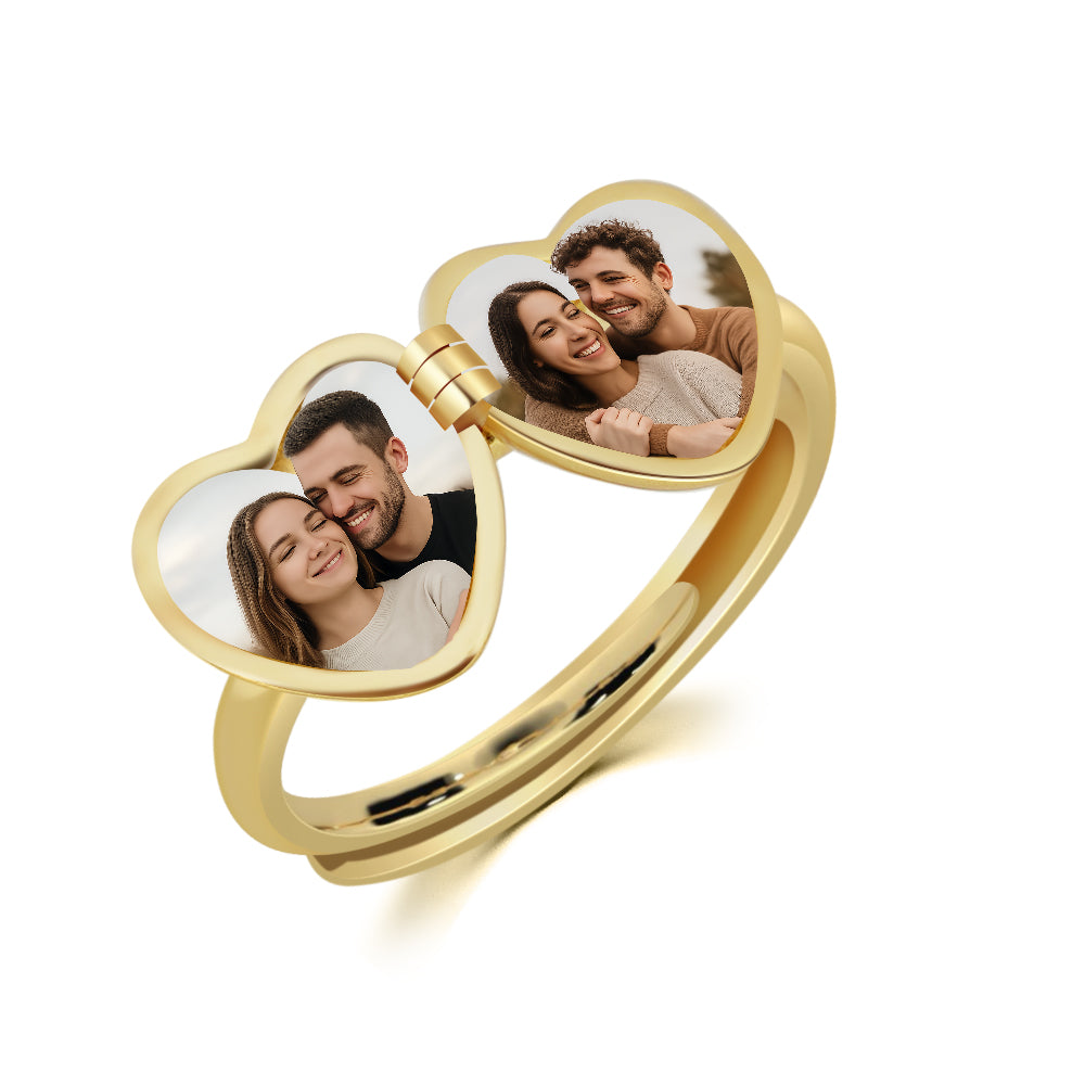Heart Locket Ring