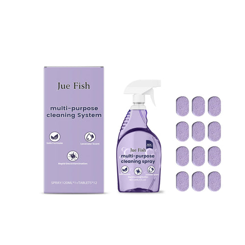 Jue Fish Multifunctional Cleaner Easy-to-use multi-purpose cleaner for cleaning grease and stains on kitchen stoves and utensils