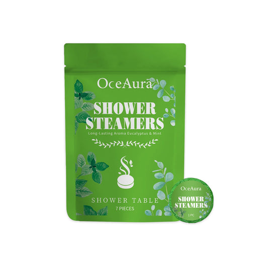 OceAura Mint-scented bath fragrance tablets Gentle cleansing and comfort for the body and skin, alleviating discomfort with aromatherapy tablets