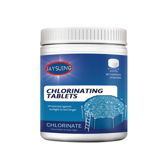 Jaysuing Effervescent Tablets Multifunctional Instant Cleaning Swimming Pool Water Quality Improvement Effervescent Tablets