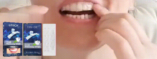 EELHOE Whitening tooth strips Dental care stain remover, whitening and cleaning strips