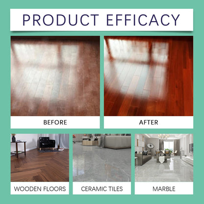 Jue Fish Floor Cleaner Stain-removing and brightening gentle formula household floor shine maintenance cleaner