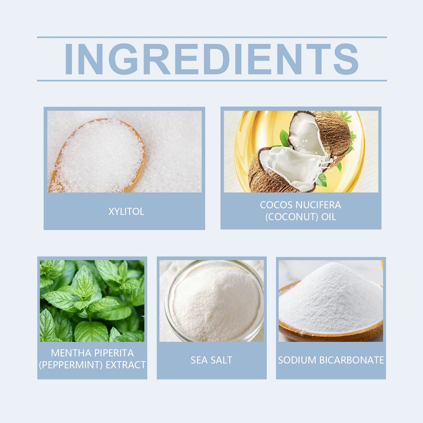 Oralhoe Toothpaste tablets Mild ingredients clean dental dirt, protect enamel, dental care toothpaste tablets