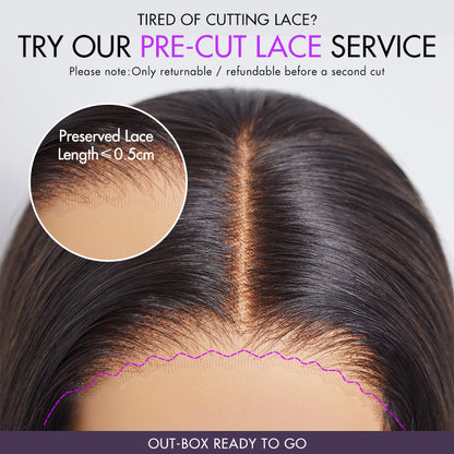 Beginner Friendly 200% Density Glueless 5x5 Closure Pre-Cut Lace Afro Curly Wig Flexi-Fit Drawstring Cap