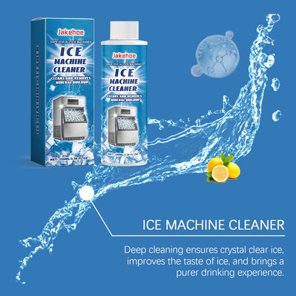 Jakehoe Ice Maker Cleaner Daily gentle cleaning, descaling, deodorizing, and decontamination care for ice maker cleaning
