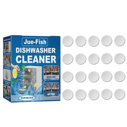 Jue-Fish Dishwasher cleaning tablets Specialized cleaning tablets for built-in drawer dishwashers in Taiwan