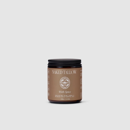 With Spice (Gingerbread) Tallow Cream
