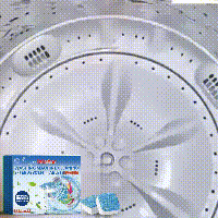 Jakehoe Washing machine cleaning tablets Laundry tub cleaning tablets for removing dirt, odors, and leaving a fresh scent