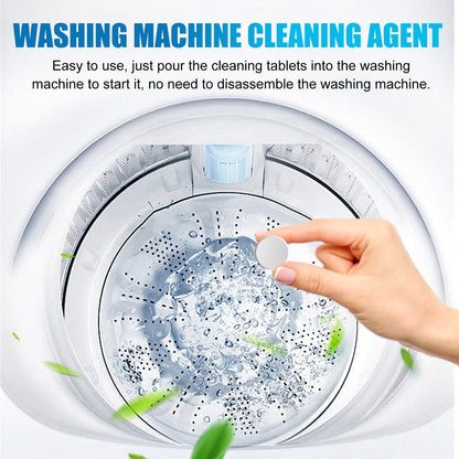 Jue-Fish Washing Machine Cleaner Washing machine drum automatic dirt removal cleaning tablets