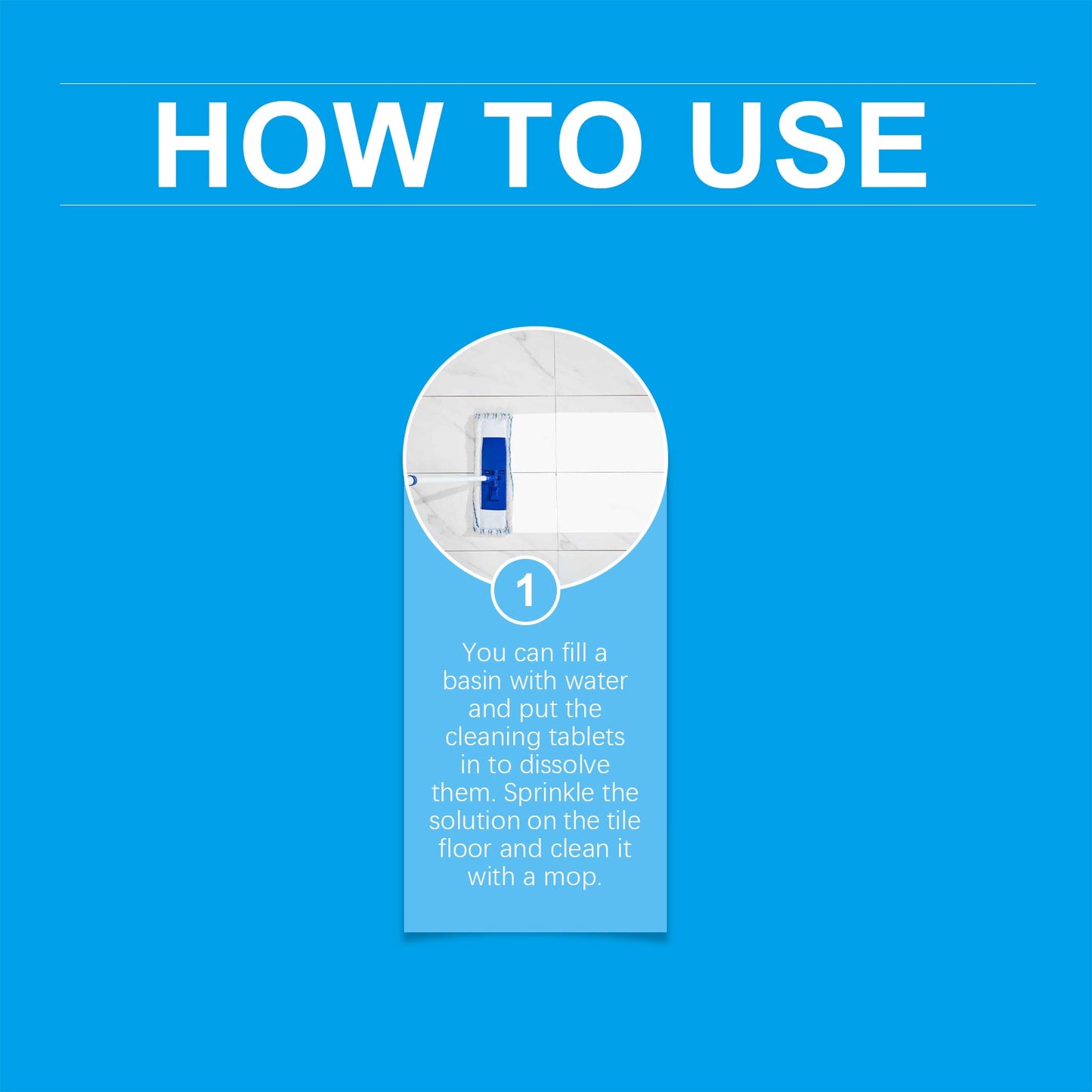Jue-Fish Tile cleaning effervescent tablets Toilet and sink wall tile stain remover, descaler, and brightening cleaning tablets
