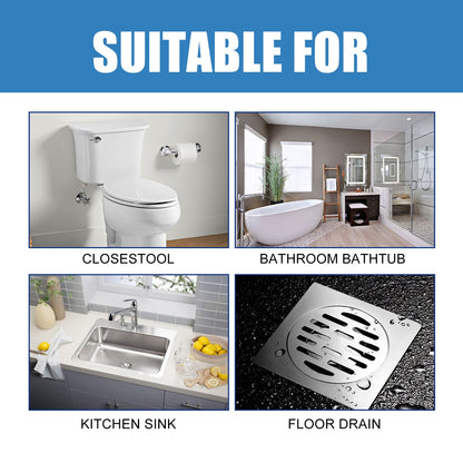 Jakehoe Drain Cleaner Effervescent Tablets（Boxed） Toilet floor drain, drainage pipe, sewer unclogging and anti-clogging cleaning