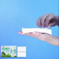 Jakehoe Laundry tablets Convenient household laundry sheets for cleaning and stain removal, protecting fabrics and leaving a long-lasting fragrance