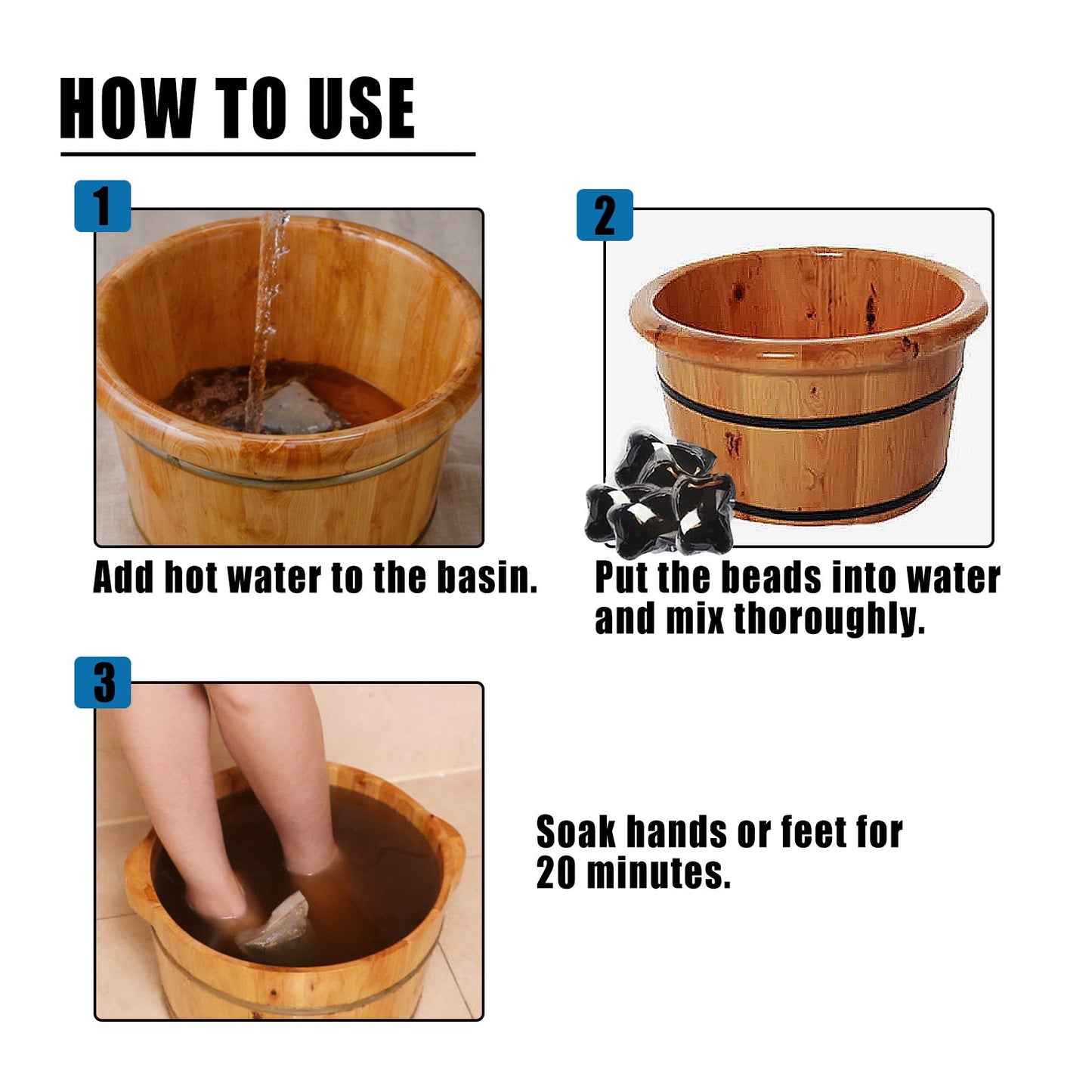 XIMONTH Joint Soaking Beads Relieves body pain in knees, lumbar spine, shoulders, and joints - foot bath care beads