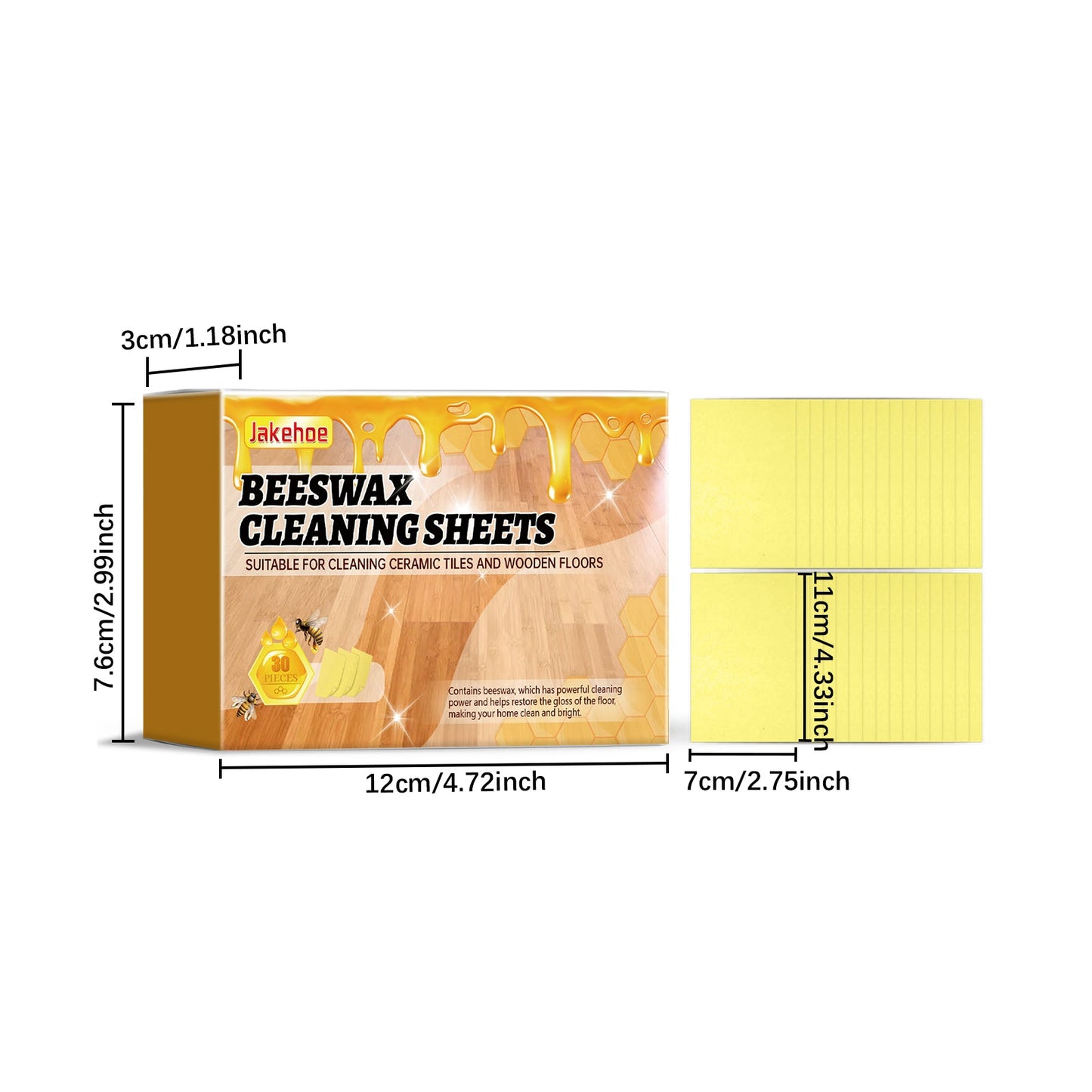 Jakehoe Floor Cleaning Plate Household Floor Stain Removal, Descaling, and Brightening Multi-Function Cleaning Pads