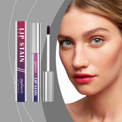 zephoco Matte Peel-Off Lip Glaze Series Nourishing lip care, hydrating and moisturizing, natural and long-lasting color makeup
