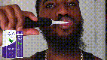 Oralhoe Fresh Breath Toothpaste Tablets Gentle gum protection dental tablets freshen breath, clean the mouth, and polish teeth