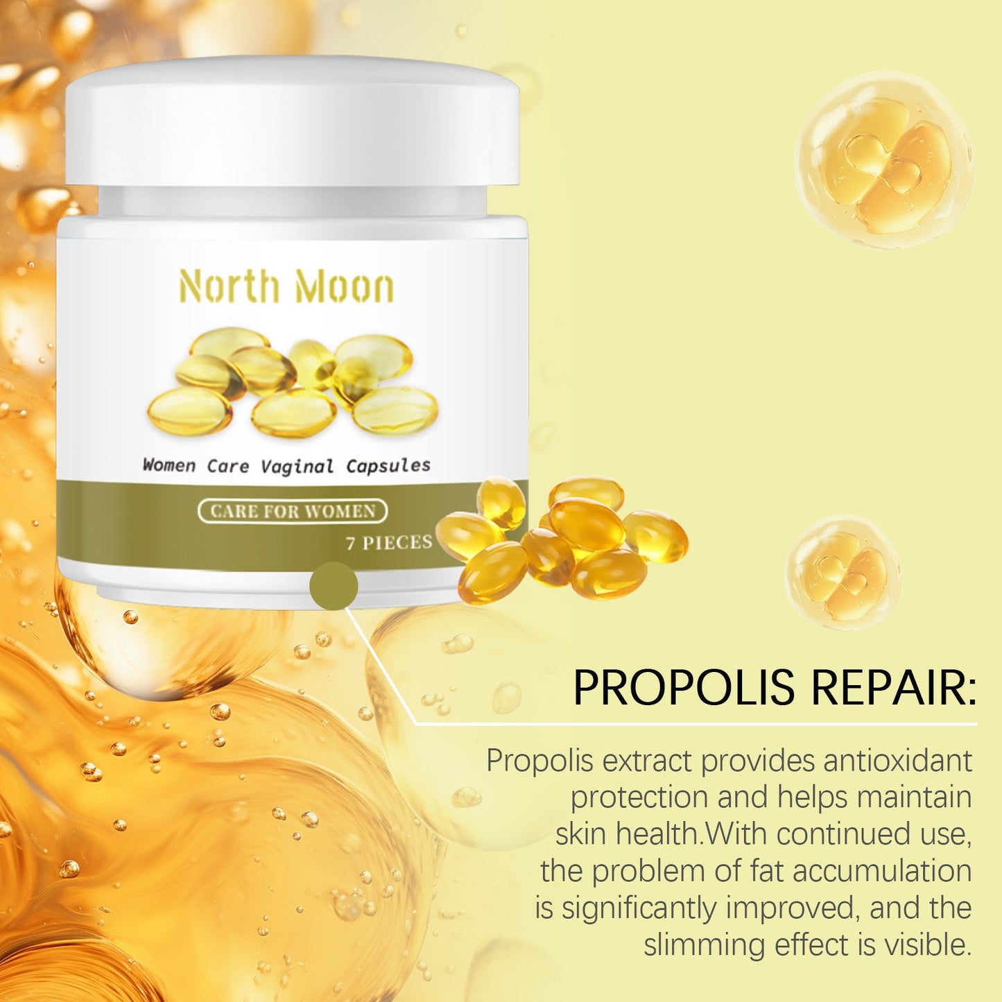 North Moon Body care capsules Gentle Firming and Moisturizing Skin and Body Care Patch for Lazy People