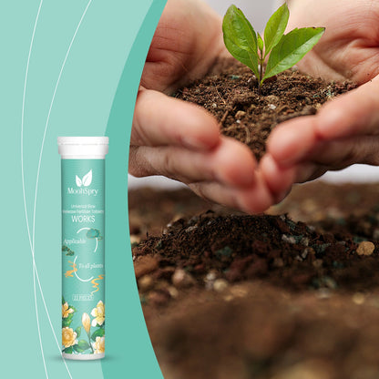 MoonSpry Universal Slow-Release Green Tablet Fertilizer Promotes plant growth, organic compound fertilizer tablets for gardening