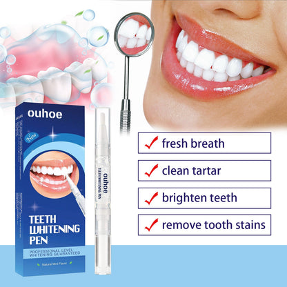 OUHOE Teeth Whitening Essence Pen Teeth Whitening and Brightening Pen