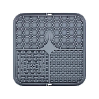 Silicone pet licking pad