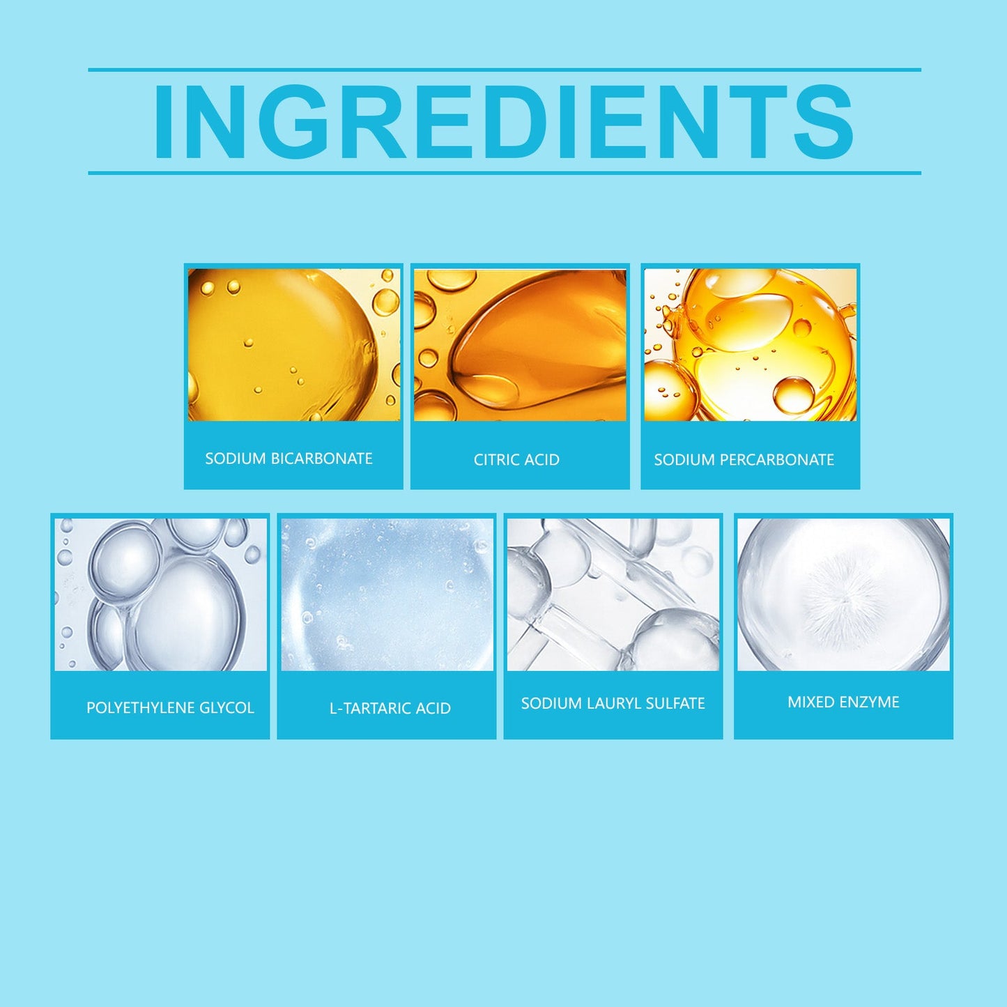 Oralhoe Denture cleaning effervescent tablets Cleans corner impurities, maintains comfort of wear, and provides dental hygiene care