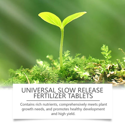 MoonSpry Universal Slow-Release Green Tablet Fertilizer Promotes plant growth, organic compound fertilizer tablets for gardening