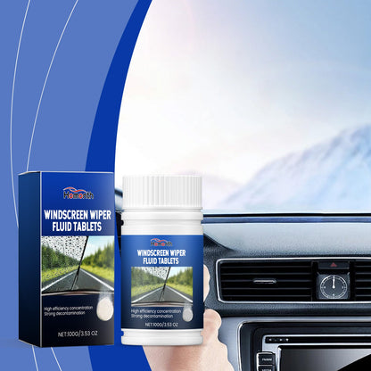 Homonth Car windshield cleaning effervescent tablets Removes stains and oil film, cleans windshield for a clear and bright finish