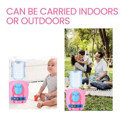 Dowmoo Children's Mini Water Dispenser Baby kitchen toy mini fun pretend play beverage dispenser that can dispense water