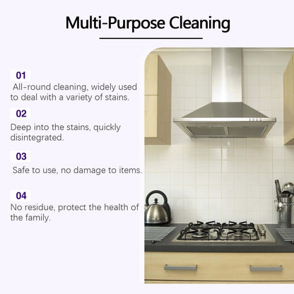 Jue Fish Multifunctional Cleaner Easy-to-use multi-purpose cleaner for cleaning grease and stains on kitchen stoves and utensils