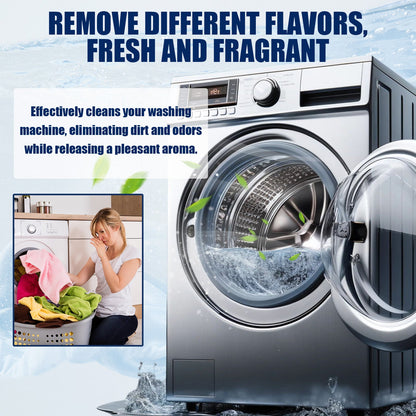 Jakehoe Washing machine cleaning tablets Washing machine tank cleaning tablets for removing dirt and odors