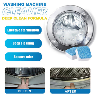 Jaysuing Washing machine deep cleaning tablets Drum-type washing machine water tank dirt cleaning and deodorizing cleaning tablets