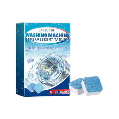 Jaysuing Washing Machine Cleaner Household fully automatic washing machine decontamination drum cleaning and descaling effervescent tablets