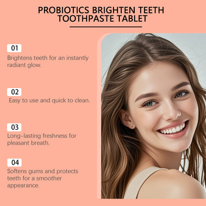 Feimuko Mint mouthwash tablets Gentle teeth cleaning, refreshing mouthwash, portable mouthwash tablets for travel