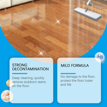JUE FISH Floor Cleaning Effervescent Tablets Floor tile stain remover, descaler, brightener, polisher, cleaning effervescent tablets